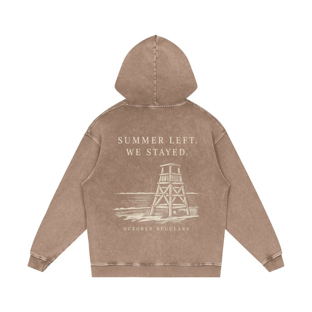 SummerLeftWeStayed,Hoodies,SnowWash,Oversized,OffSeason,Drop001