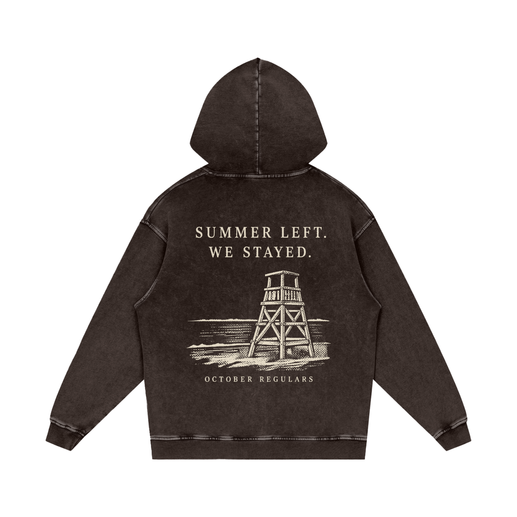 SummerLeftWeStayed,Hoodies,SnowWash,Oversized,OffSeason,Drop001