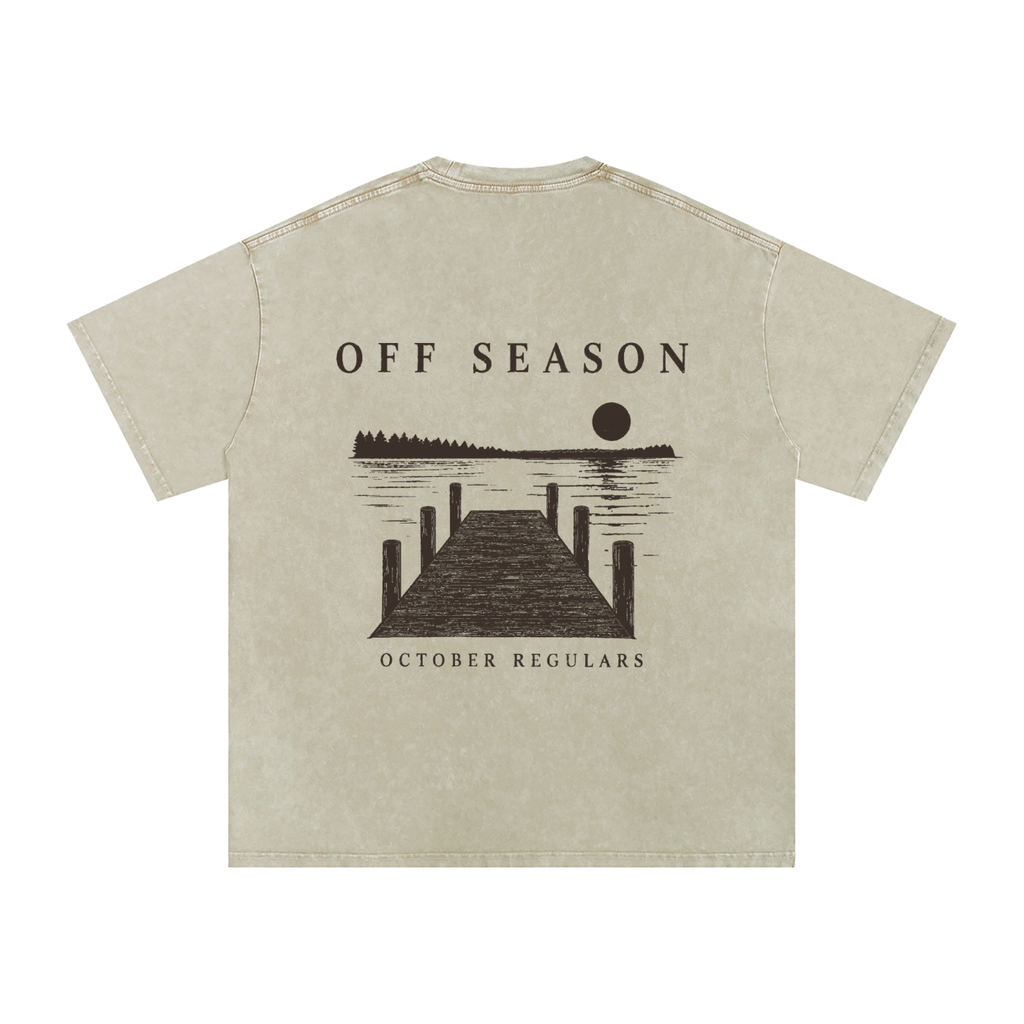 OffSeason,TShirts,DockGraphic,SnowWash,Oversized,Drop001
